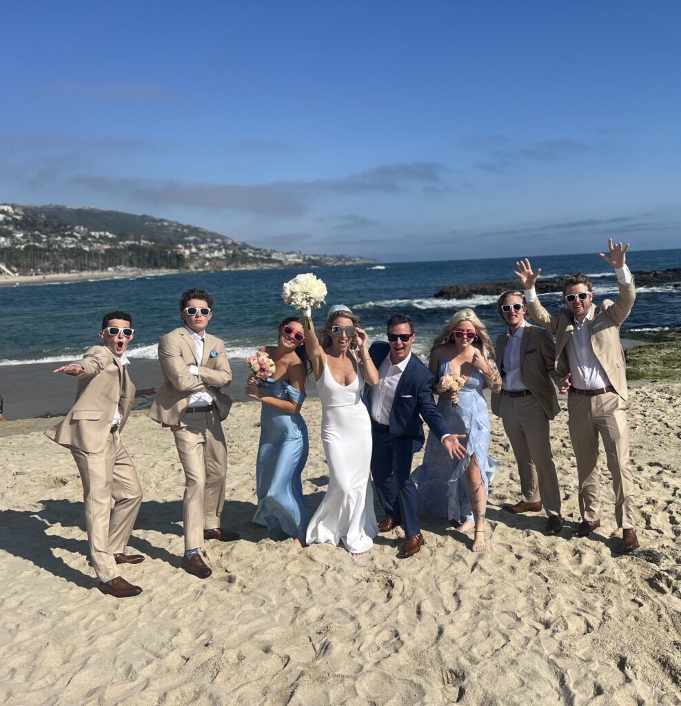 Katy Clark matchmaker married texas montage hotel beach group photo